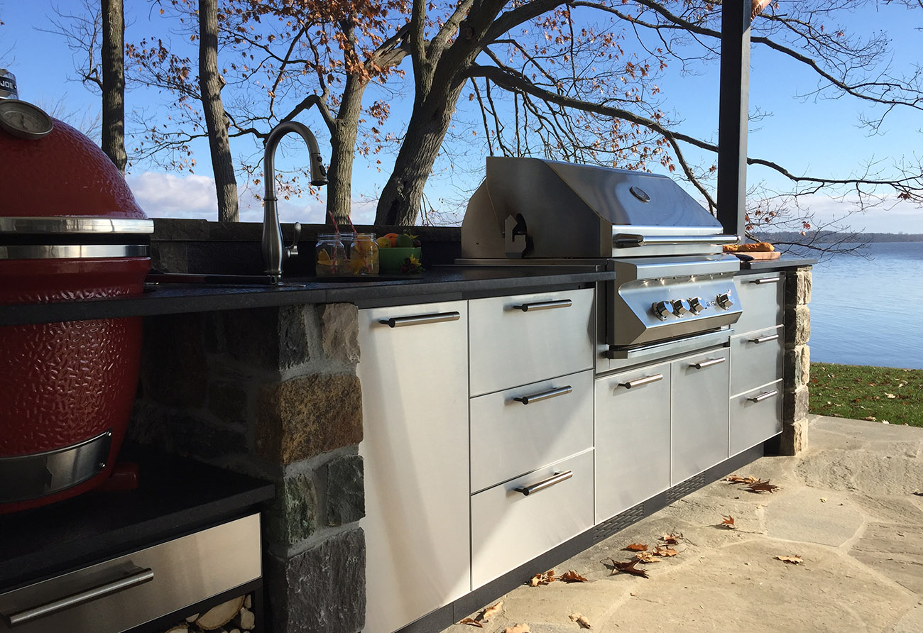 Cuisines extérieures sur mesure: L'INOX | Ateliers Jacob